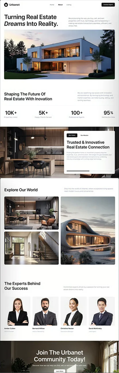 Urbanet Real Estate - Kiinteistöt kotisivut