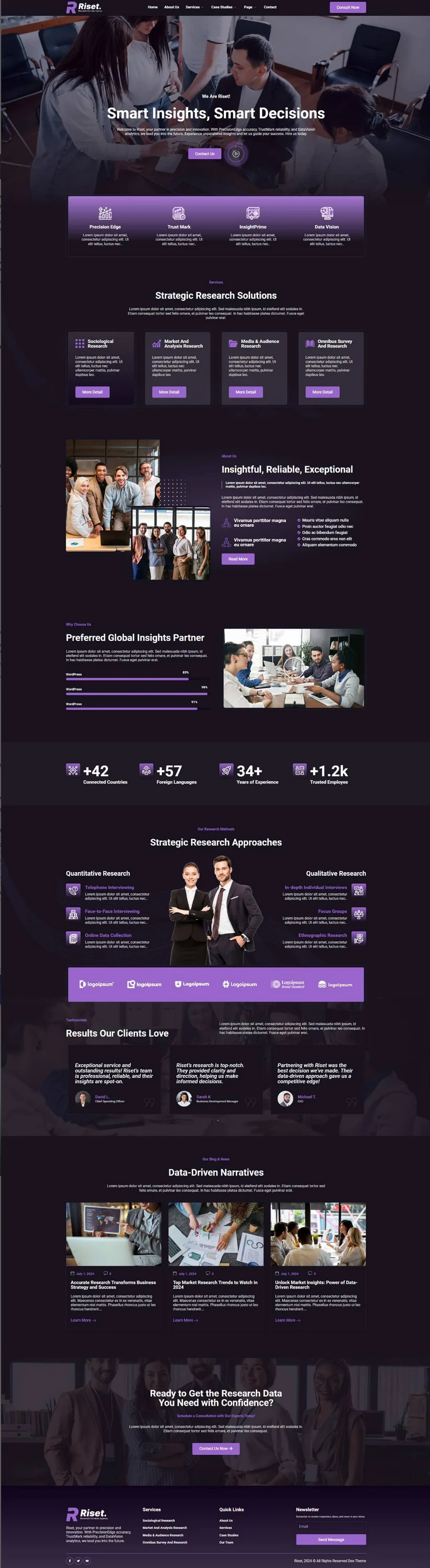 Strategy Partners - Konsultointi kotisivut